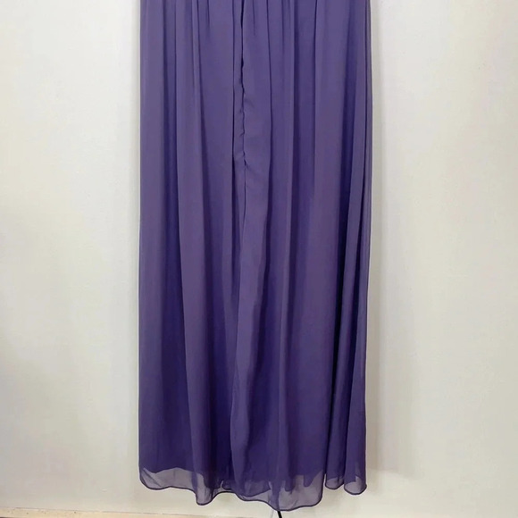 DESSY COLLECTION | LUX CHIFFON BRIDEMAID PROM DRESS IN CONCORD COLOR - Picture 5 of 14